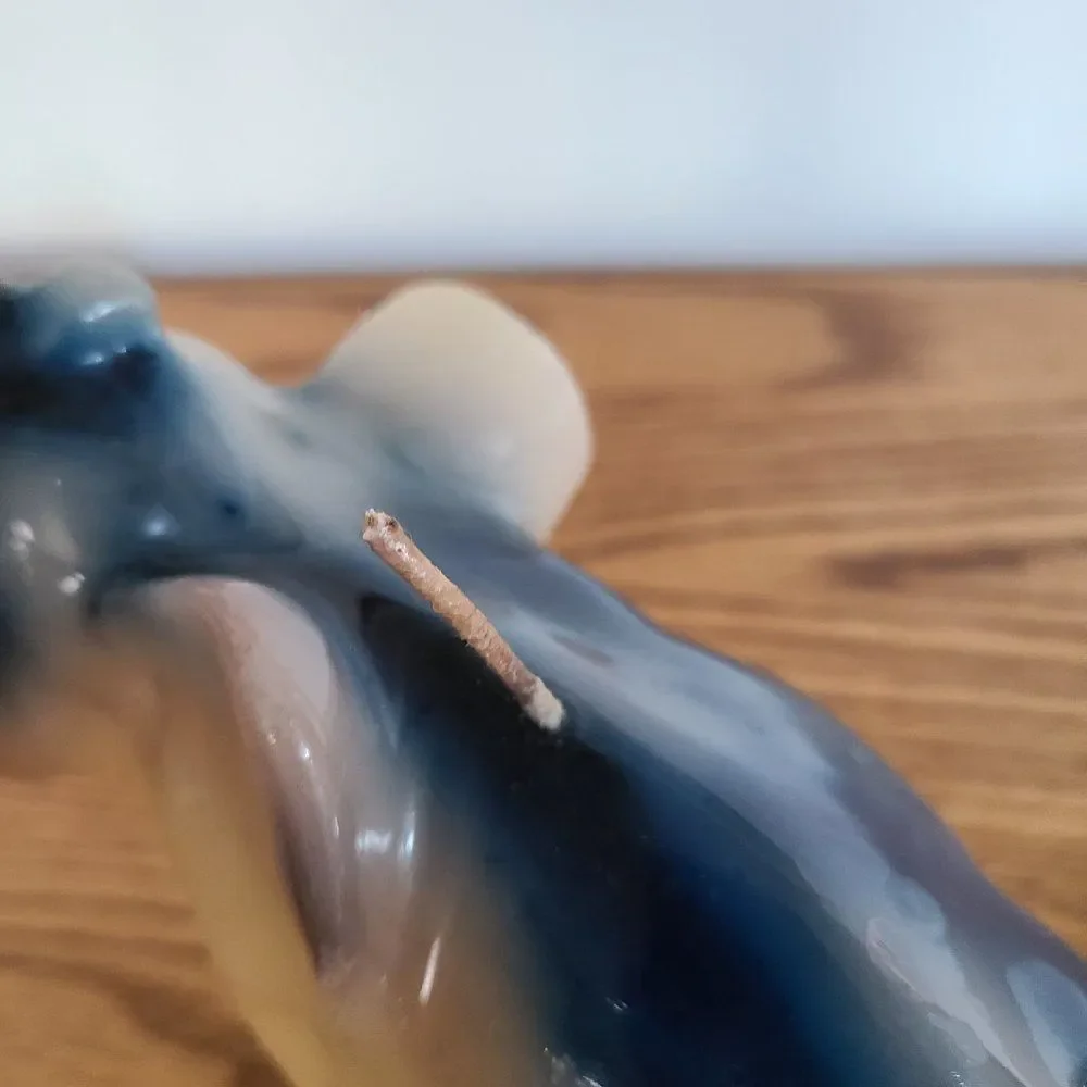 Vintage Novelty Wax Candle - ELEPHANT - Vintage Rare UNIQUE - Unlit
